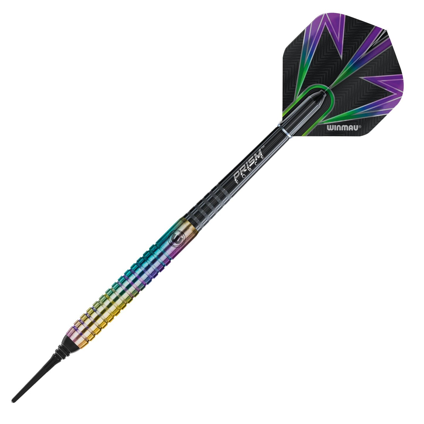 WINMAU Foxfire Urban Professional Tungsten Darts Set with Flights and Stems (Shafts)