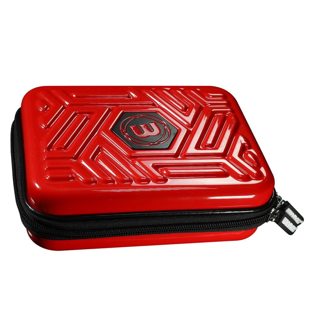 WINMAU Armor G2 Darts Wallet - Red Darts Case Holds Fully Assembled Darts and Accessories - Impact Proof, Ultra-Durable and Secure