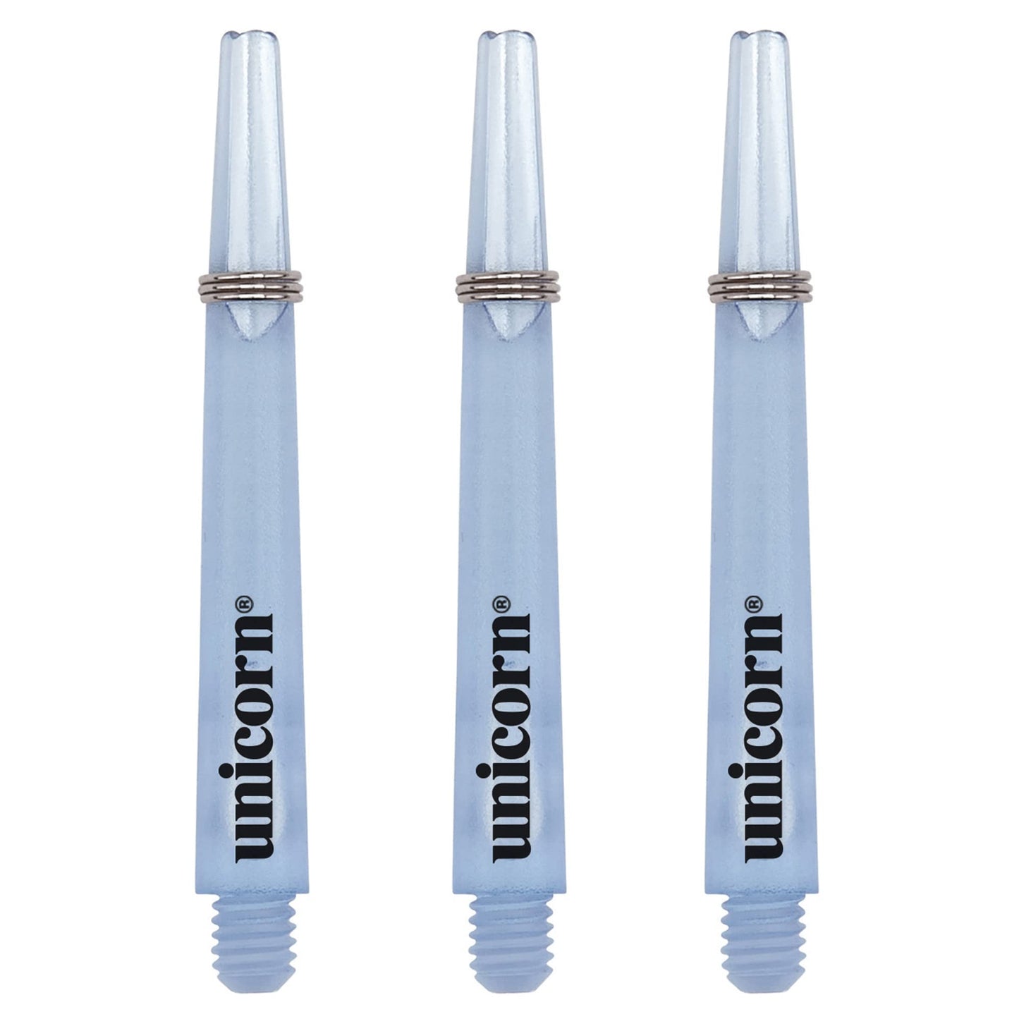 Unicorn Dart Shafts | Gripper 3 Value Pack | Durable Nylon | White | 15 Stems | Medium 44.2 mm