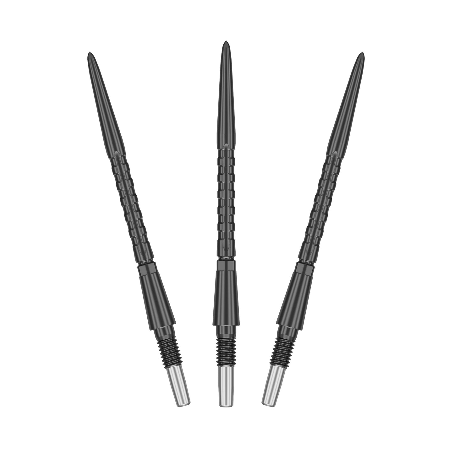 TARGET Darts Swiss Point Storm Dart Points, Surge (3 Pack Set of Tips) 26MM/30MM/35MM – Gold/Silver/Black | Change Dart Points, Swiss Storm Points, Professional Darts Accessories