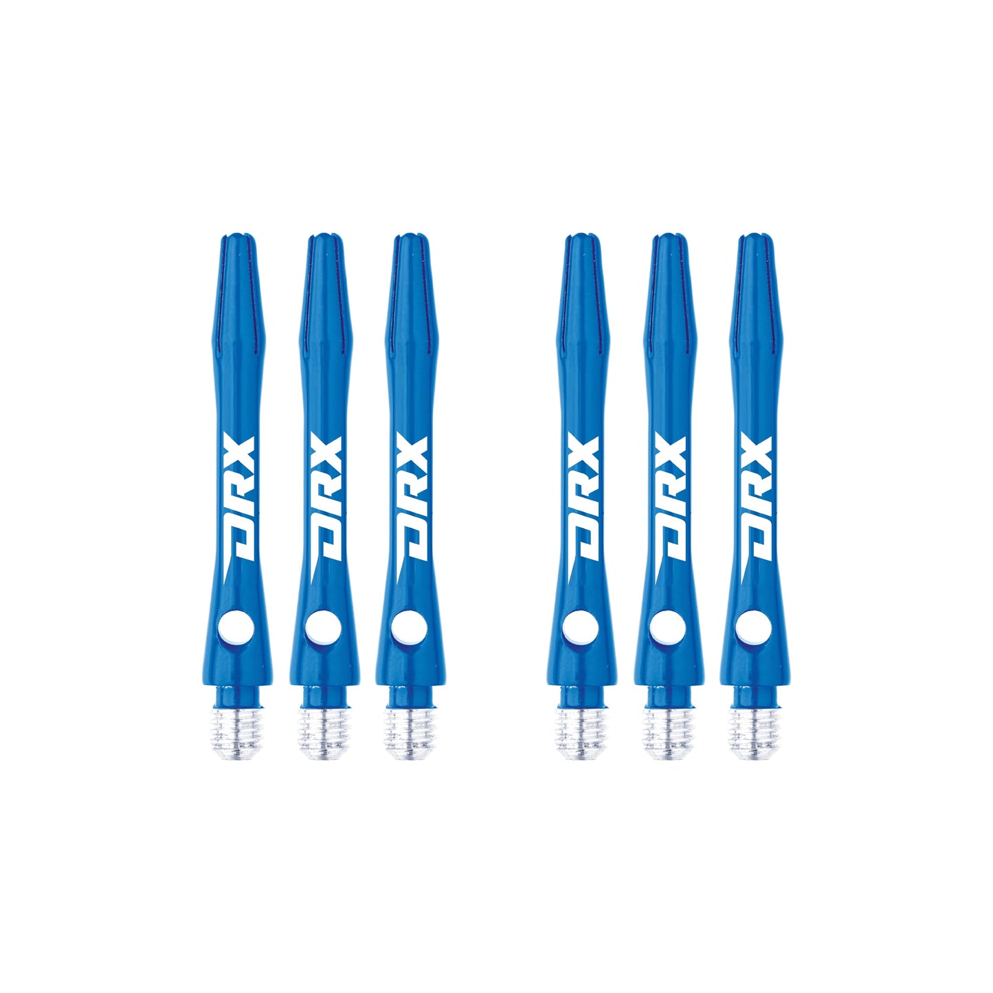 RED DRAGON DRX Coated Aluminium Dart Stems (Shafts) - 2 sets per pack (6 Stems in total)
