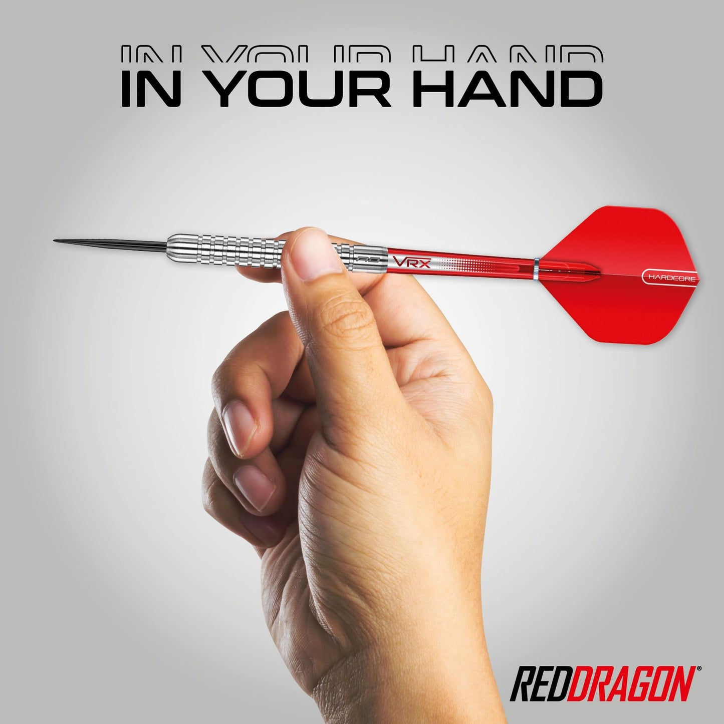 RED DRAGON Hell Fire 22g, 24g or 26g Tungsten Darts Set with Flights and Stems