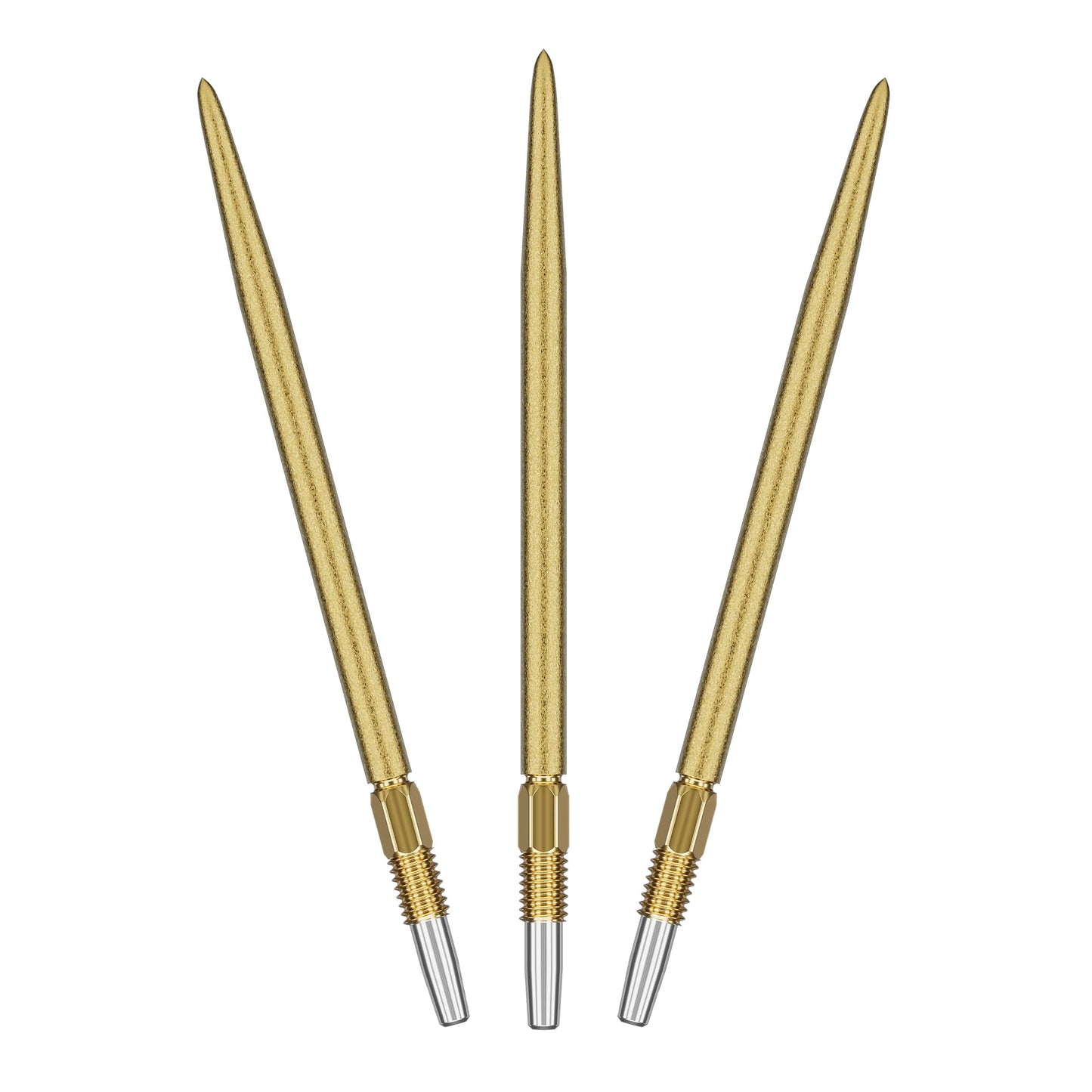 TARGET Darts Swiss Point SLK Luke Littler Dart Points (3 Pack Set of Tips) 35MM/42MM – Gold/Silver/Black | Rough Textured Dart Points, Replacement Steel Dart Tips, Professional Dart Accessories