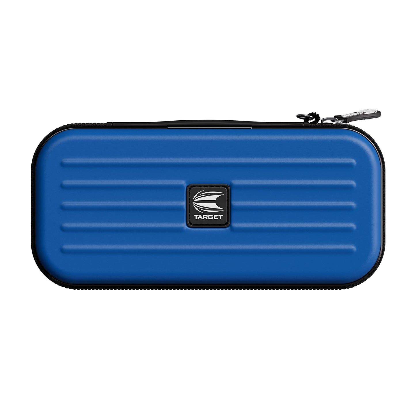 TARGET Darts Takoma Dart Case Wallet, Regular Size, Blue | Store 3 Fully Assembled Darts & Accessories | Dart Holder with Zip Lock Pouches, Store Flights, Shafts & Swiss Points