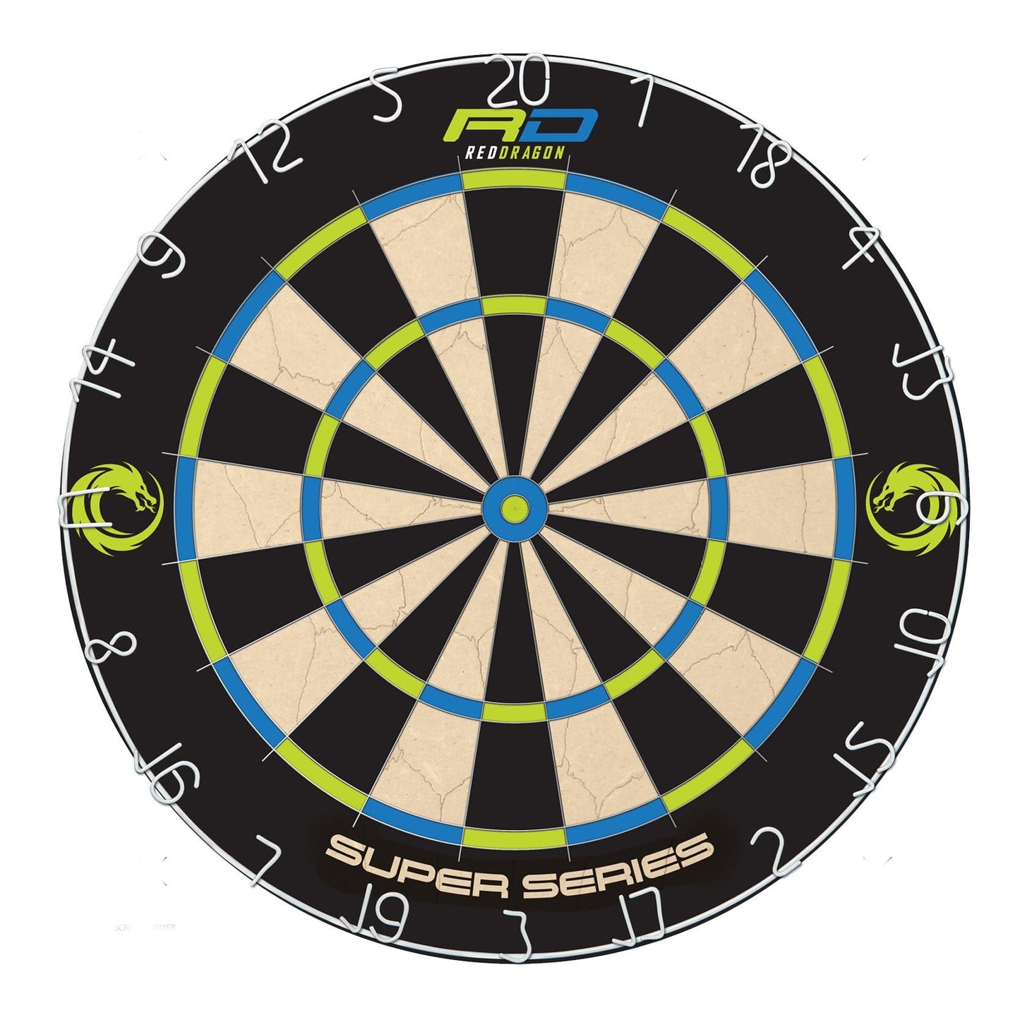 Red Dragon Professional Dartboard Sets - Tournament Standard quality and Durable Surround with 2x Sets Steel Tip Darts