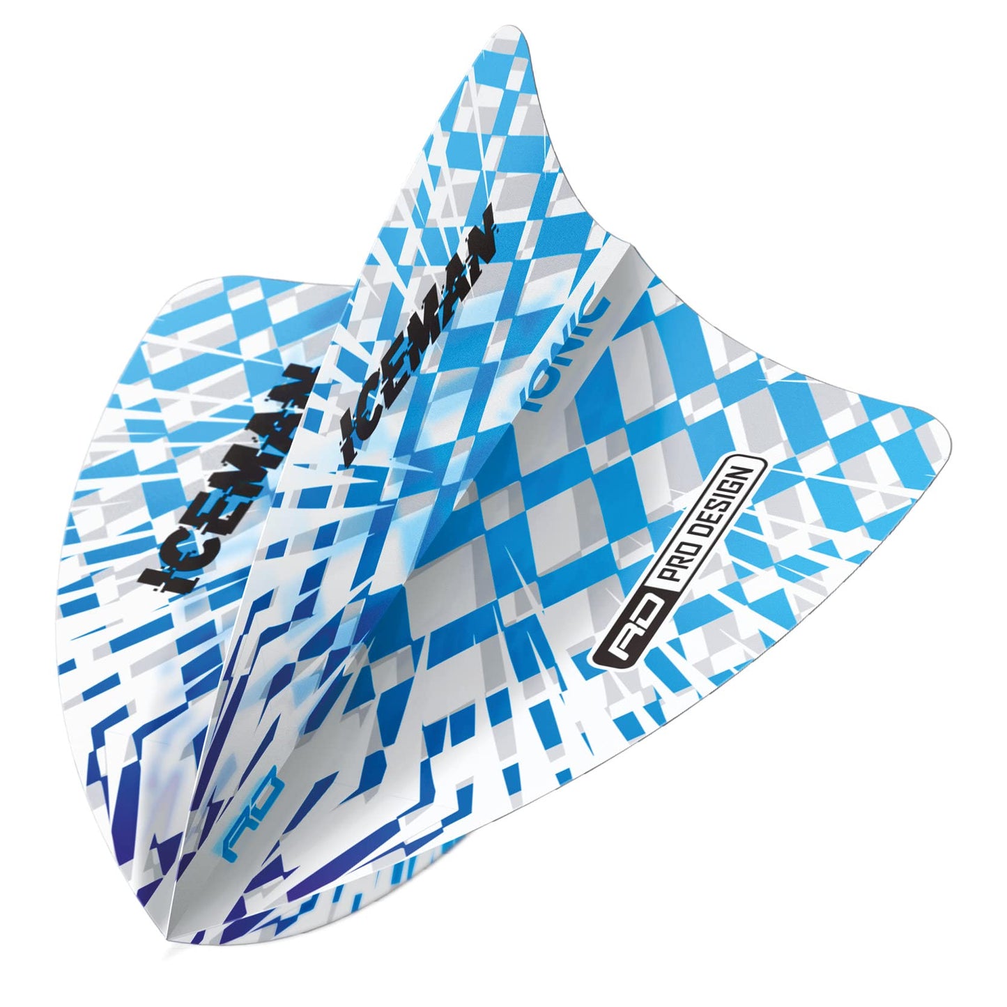 RED DRAGON Hardcore Freestyle Dart Flights- 3 Sets Per Pack (9 Dart Flights in total)