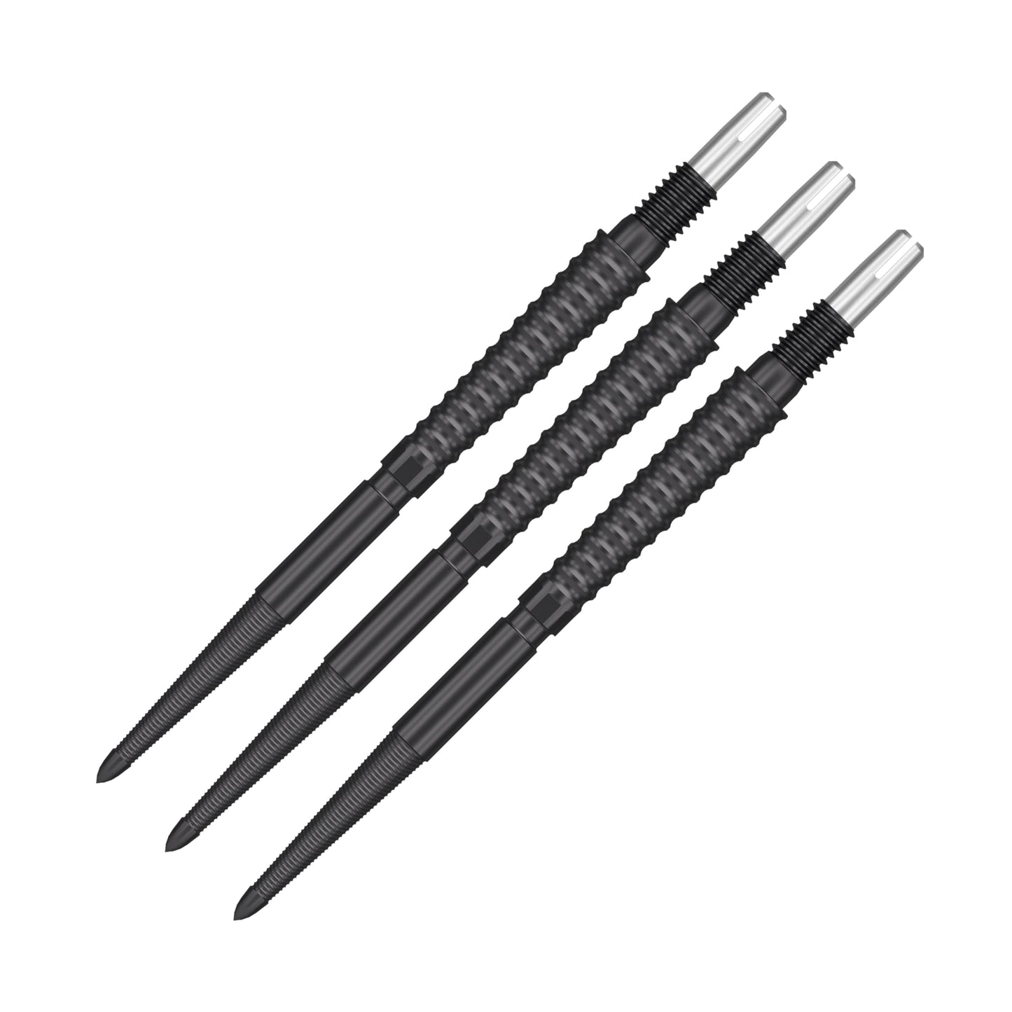 TARGET Darts Swiss Point Storm Dart Points, LNC (3 Pack Set of Tips) 26MM/30MM/35MM – Gold/Silver/Black | Change Dart Points, Swiss Storm Points, Professional Darts Accessories