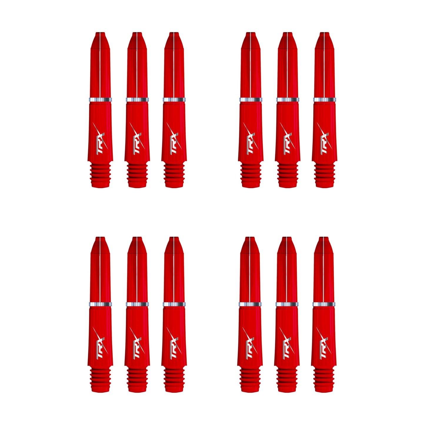 RED DRAGON TRX Extra Short Stems - 4 sets per pack (12 stems in total)