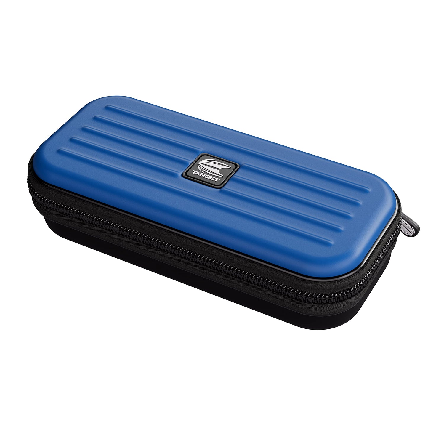 TARGET Darts Takoma Dart Case Wallet, Regular Size, Blue | Store 3 Fully Assembled Darts & Accessories | Dart Holder with Zip Lock Pouches, Store Flights, Shafts & Swiss Points