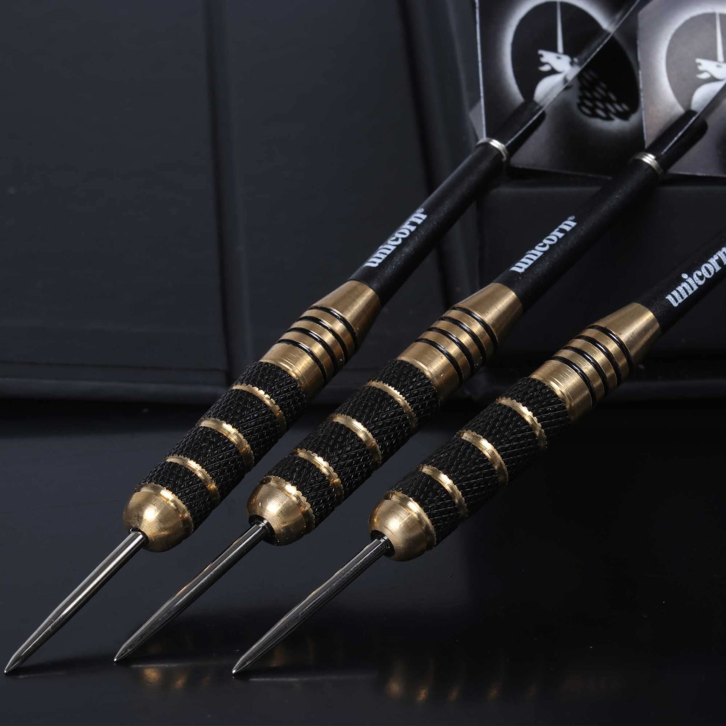 Unicorn Steel Tip Darts Set | Core Plus | Authentic 100% Brass Barrels