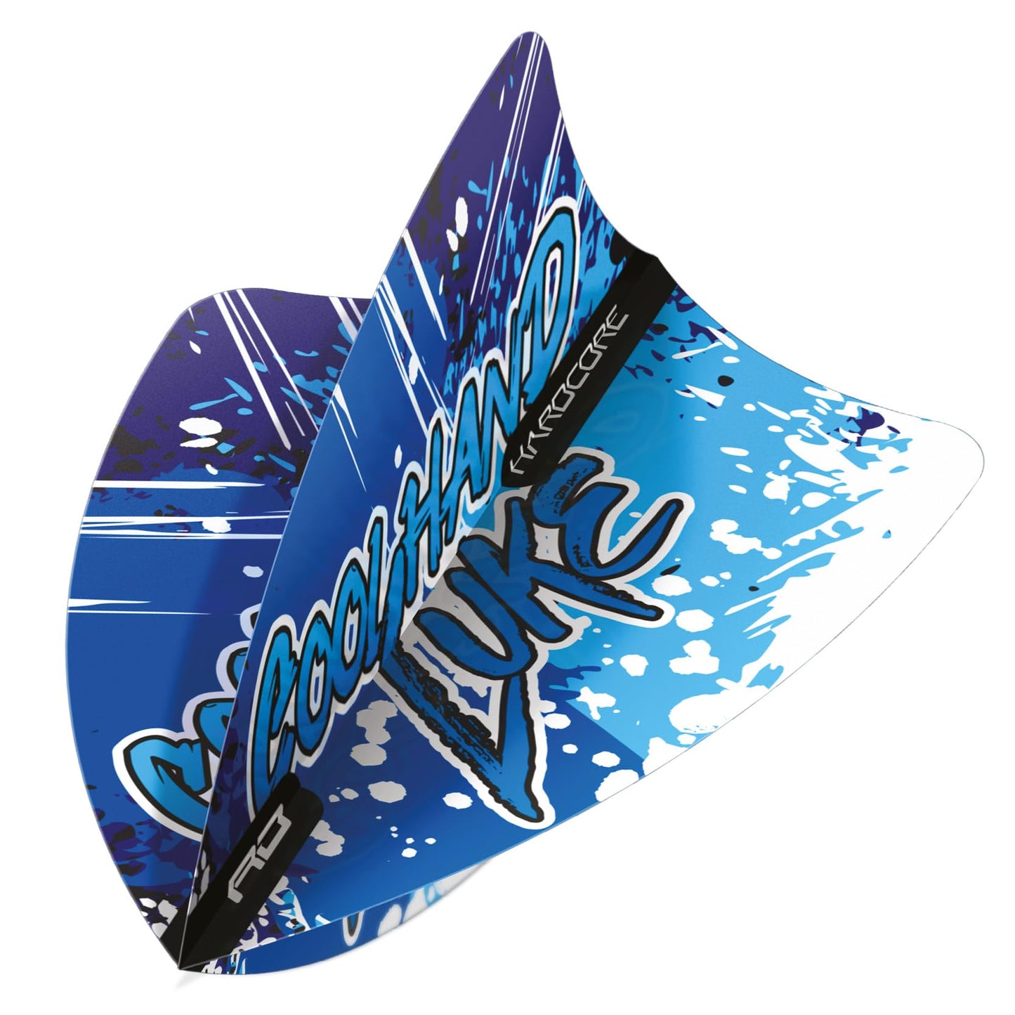 RED DRAGON Hardcore Freestyle Dart Flights- 3 Sets Per Pack (9 Dart Flights in total)