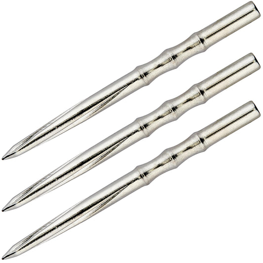 Unicorn Replacement Volute Steel Tip Dart Points | Available Lengths 36mm, 39mm or 42mm | Black, Nickel or Gold Finish | 3 Points