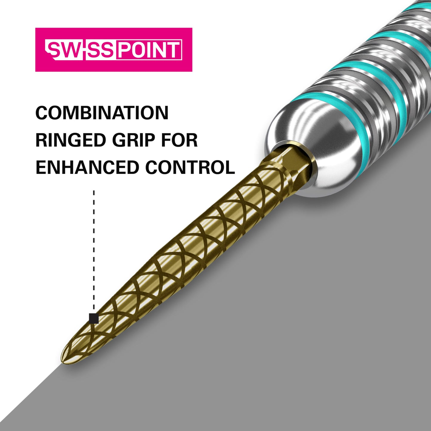TARGET Darts Swiss Points, Diamond Pro Swiss Point Dart Tips (3 Pack Set of Tips) Change Dart Points, Professional Darts Accessories