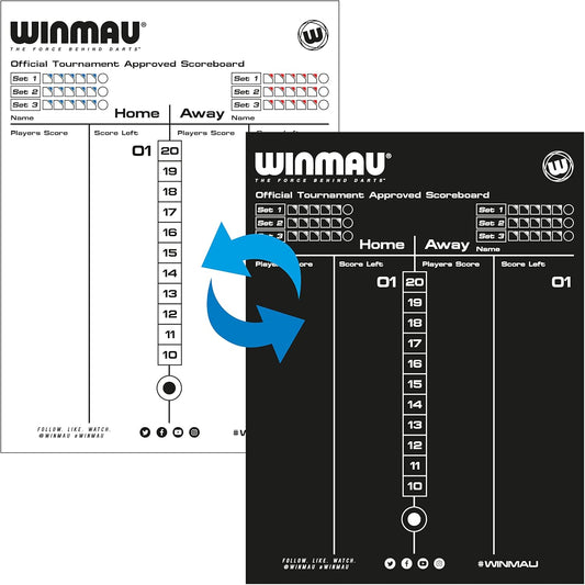 WINMAU Dry Wipe Scoreboard