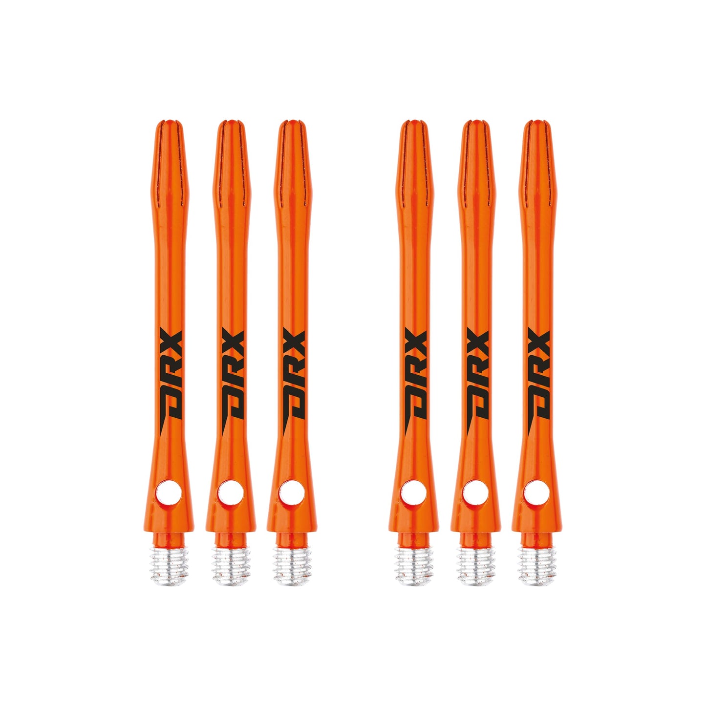 RED DRAGON DRX Coated Aluminium Dart Stems (Shafts) - 2 sets per pack (6 Stems in total)