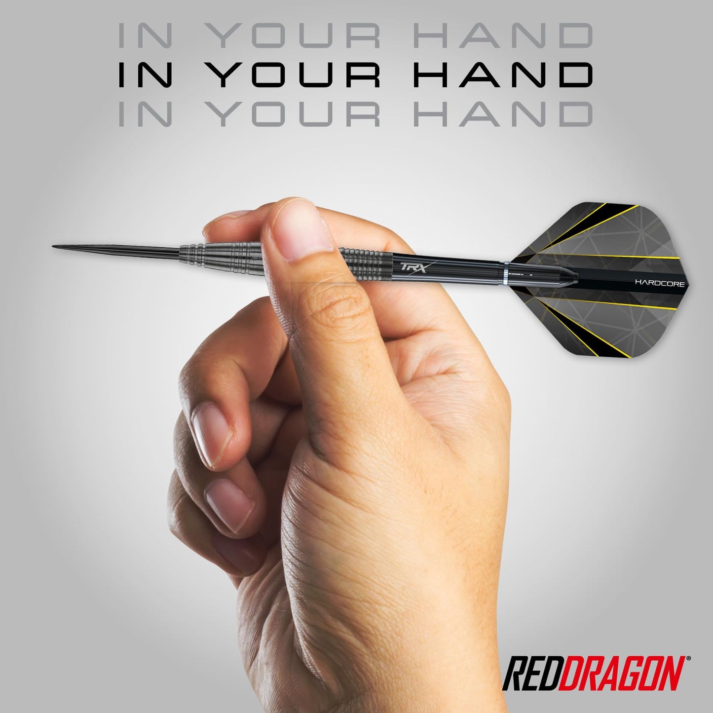 RED DRAGON Darts – Seren Onyx Series - 90% Tungsten Professional Steel tip Darts Set with Dart Flights and Dart Shafts (Stems) - Available in Four Styles - Available in 21g, 22g, 23g, 24g & 25g