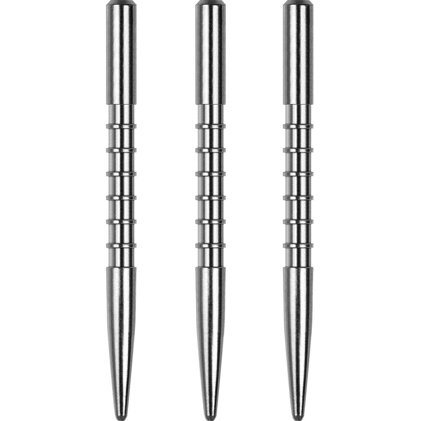 Mission Darts Probe Steel Tip Dart Points | Precision Engineered Spare Points | Available in Black and Silver, 32mm and 36mm, V1 and V2 Styles