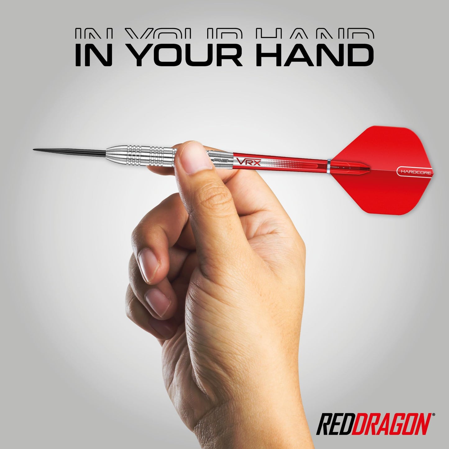 RED DRAGON Hell Fire 22g, 24g or 26g Tungsten Darts Set with Flights and Stems