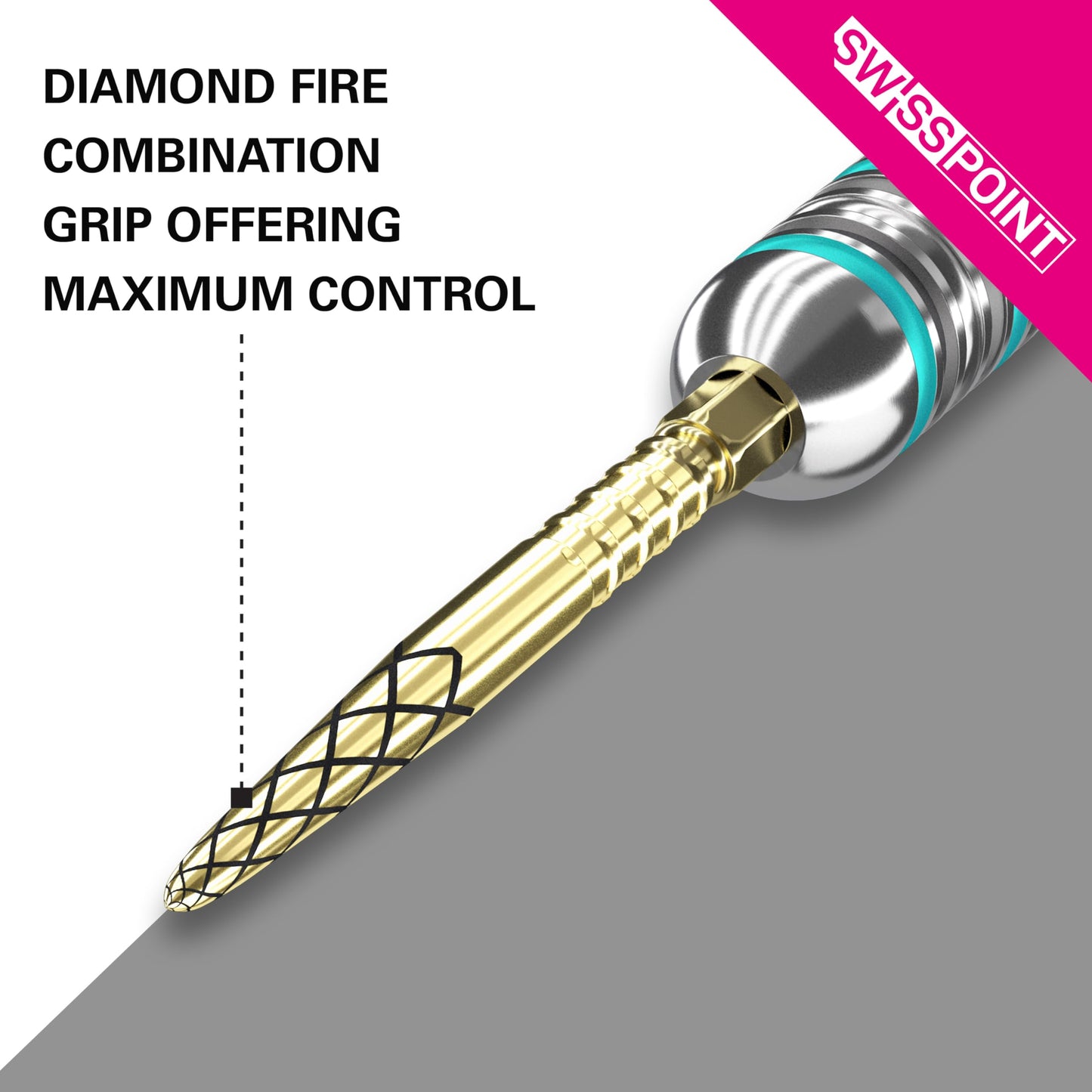 Target Darts Swiss Point DS Dart Points (3 Pack Set of Tips) – 26mm/30mm/35mm/40mm – Gold/Silver/Black SP – Change Dart Swiss Point, Professional Darts Accessories, Dart Tip Removal