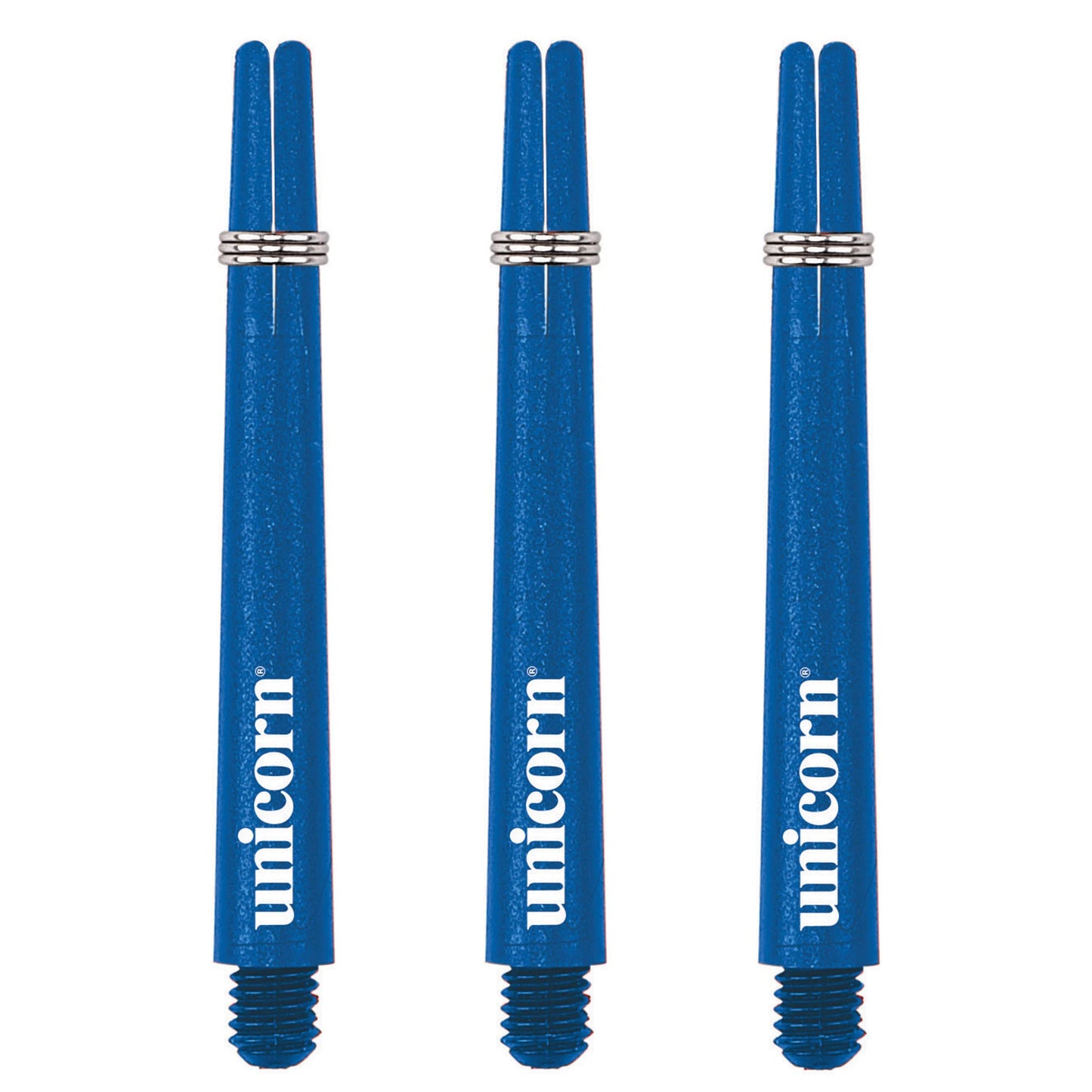 Unicorn Dart Shafts | Gripper 3 Value Pack | Durable Nylon | White | 15 Stems | Medium 44.2 mm