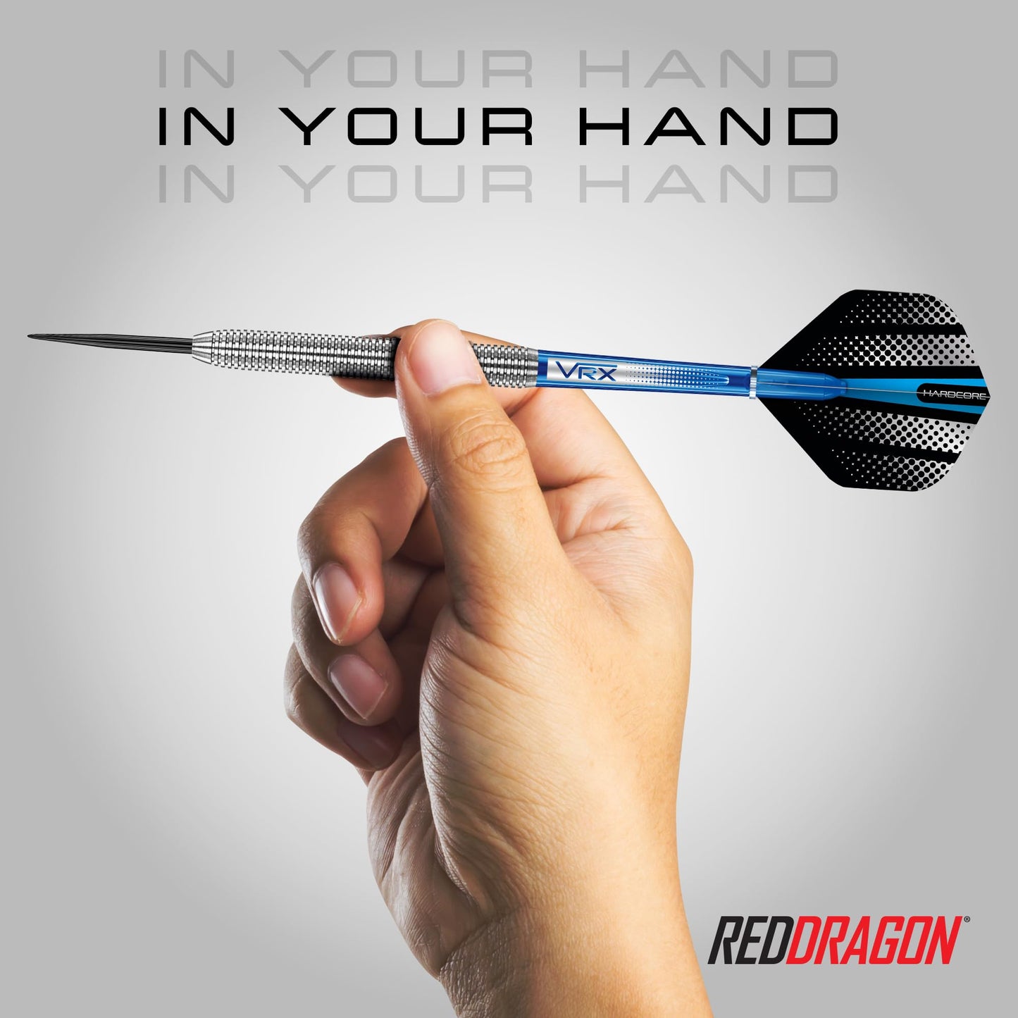 RED DRAGON Darts – Defenders Series - Professional 85% Tungsten Darts Set with Dart Flights and Dart Shafts (Stems) - Available in Triton Soft Tip 19g barrel / 21g Full Weight and Steel Tip 22g & 24g