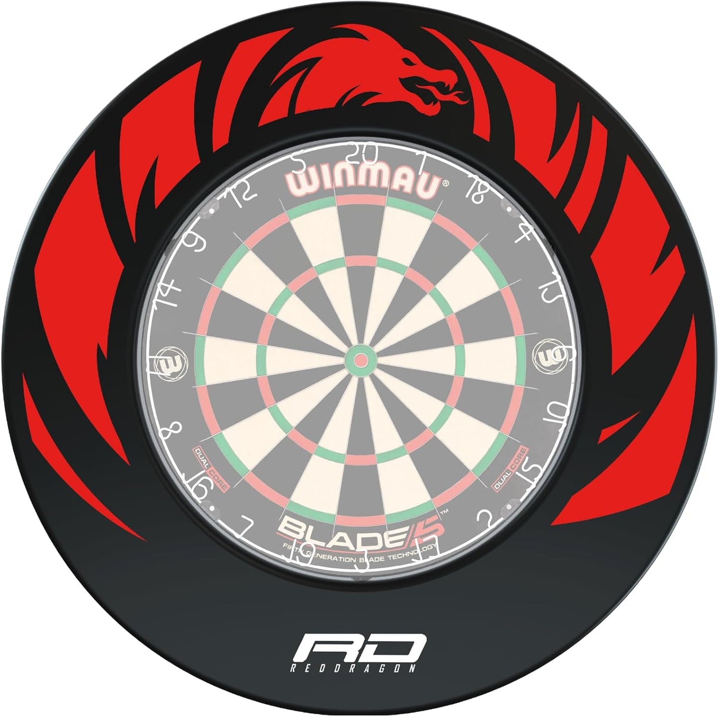Dartboard Surround Dragon Design