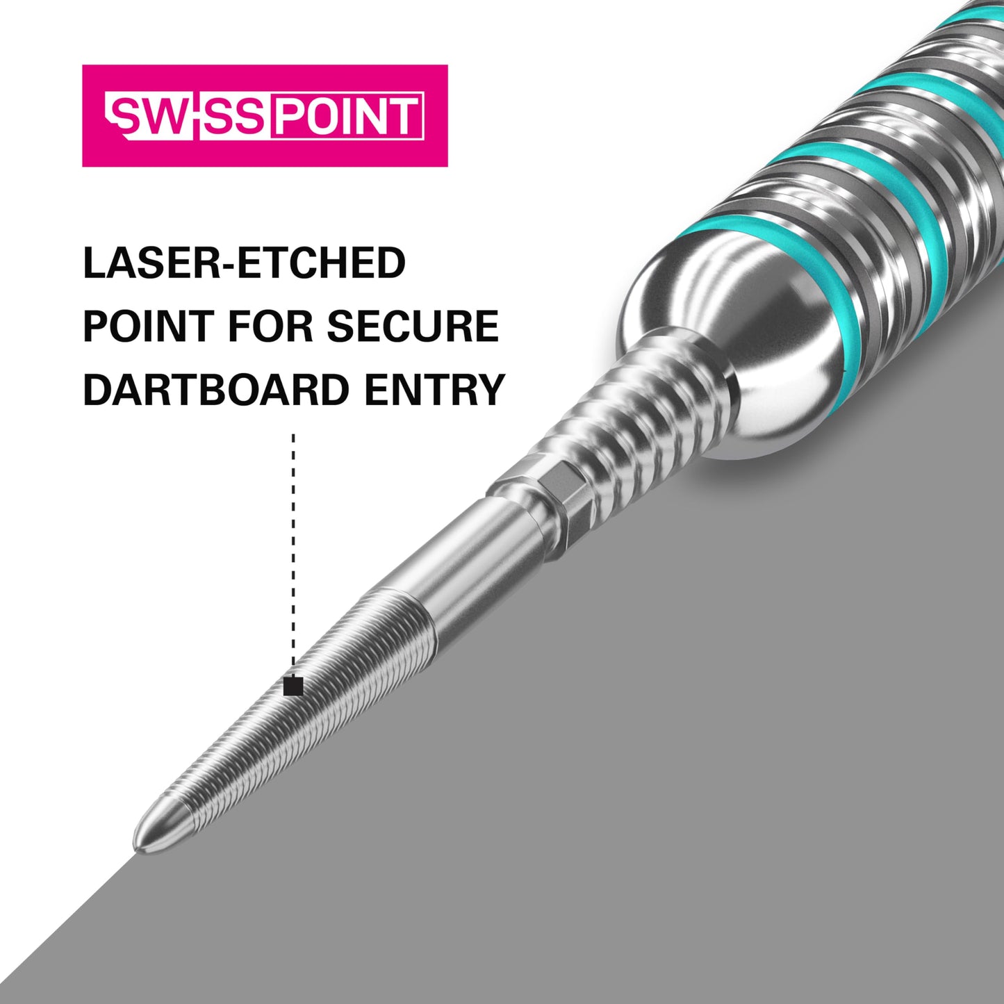 TARGET Darts Swiss Point Storm Dart Points, LNC (3 Pack Set of Tips) 26MM/30MM/35MM – Gold/Silver/Black | Change Dart Points, Swiss Storm Points, Professional Darts Accessories