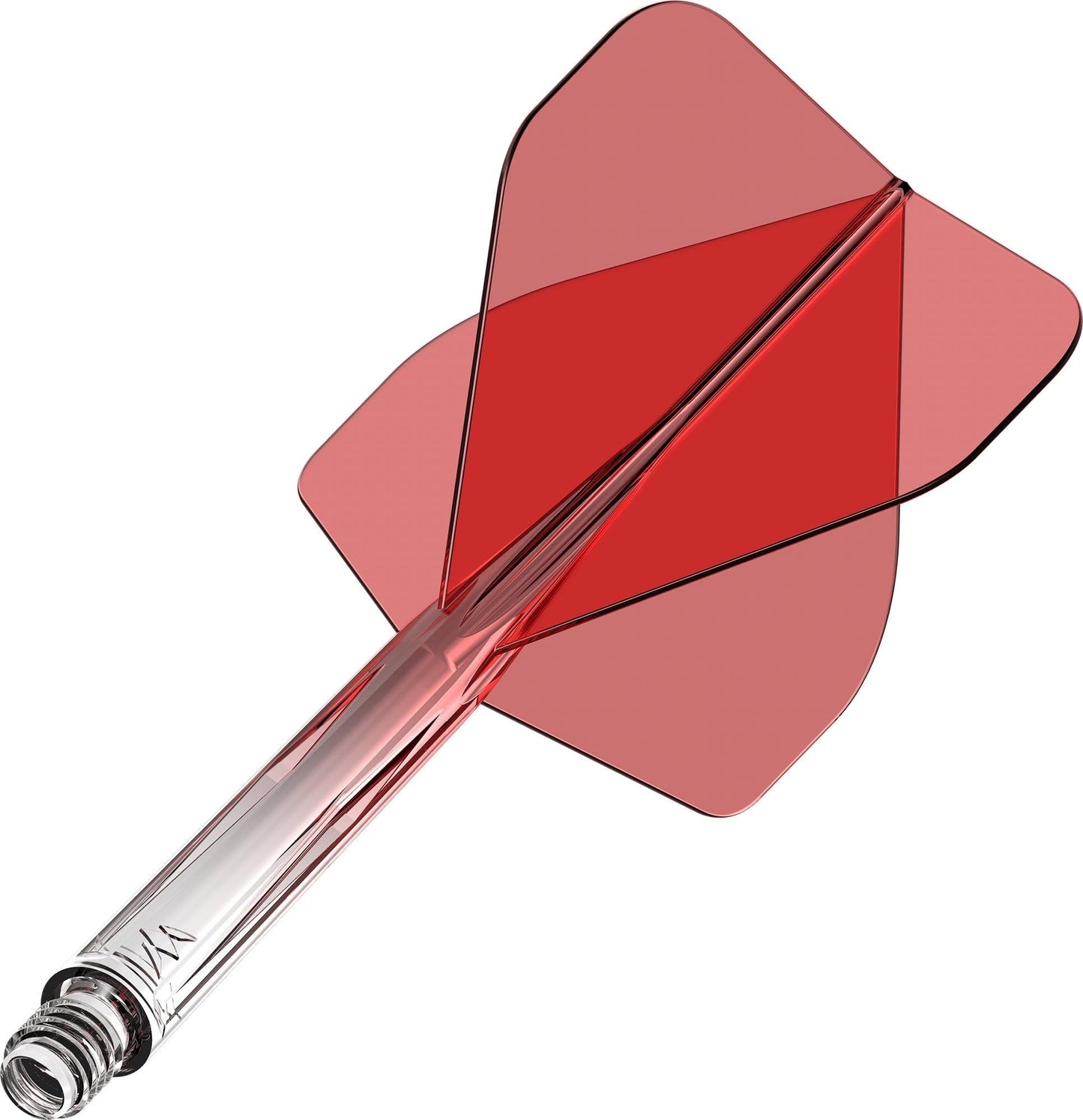 Mission Darts Force 90 | Integrated Precision Moulded Dart Flight And Shaft System, Pack of 3 Professional Durable 2-In-1 Combined Dart Flights And Stems | Standard No.2
