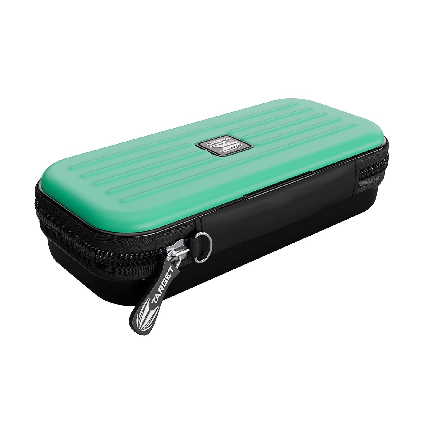 TARGET Darts Takoma Dart Case Wallet, Regular Size, Blue | Store 3 Fully Assembled Darts & Accessories | Dart Holder with Zip Lock Pouches, Store Flights, Shafts & Swiss Points