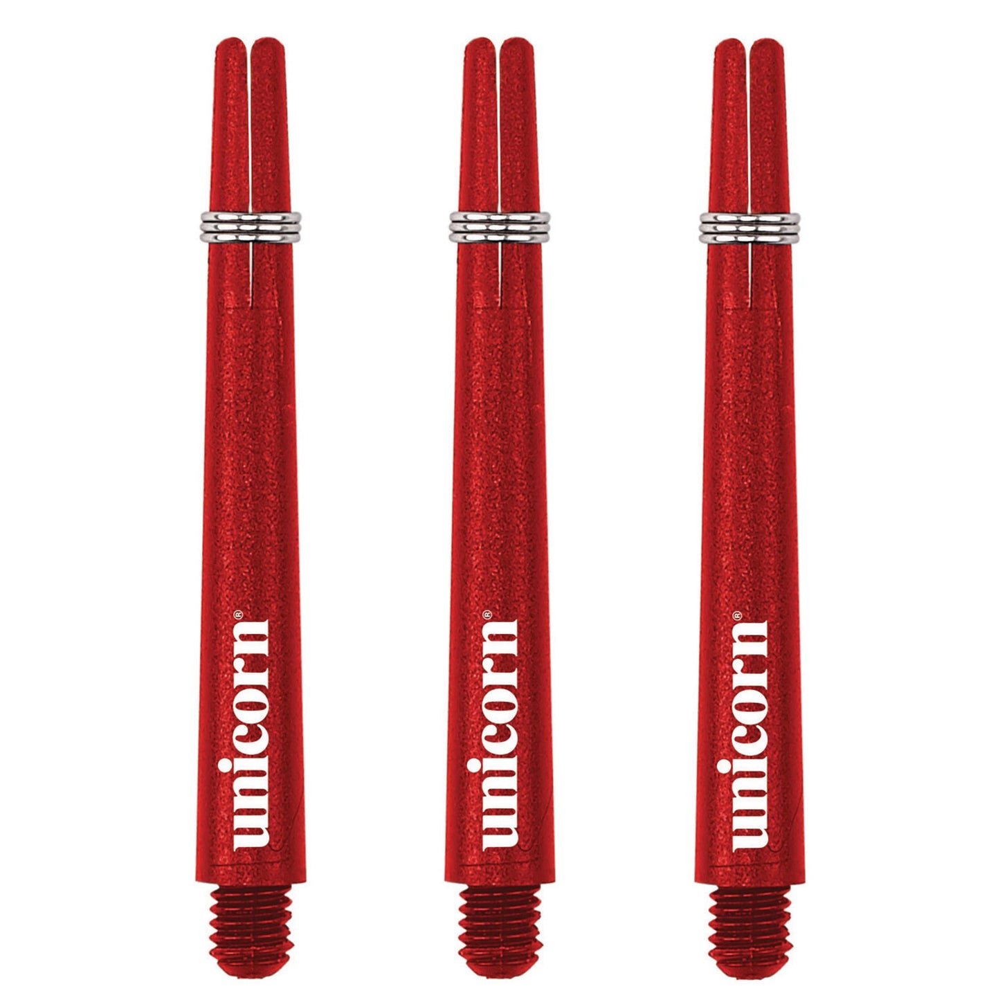 Unicorn Dart Shafts | Gripper 3 Value Pack | Durable Nylon | White | 15 Stems | Medium 44.2 mm