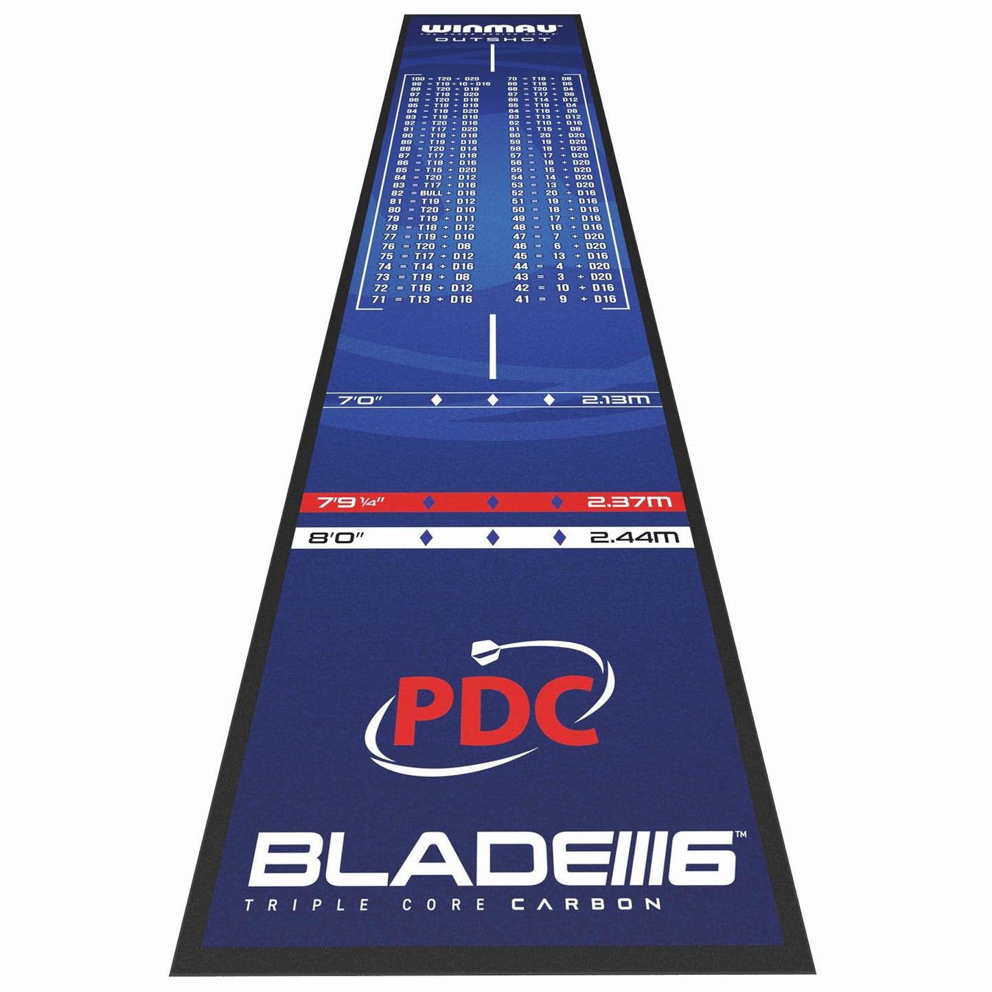 Winmau Darts Mats - with oche lines and protection for your floor