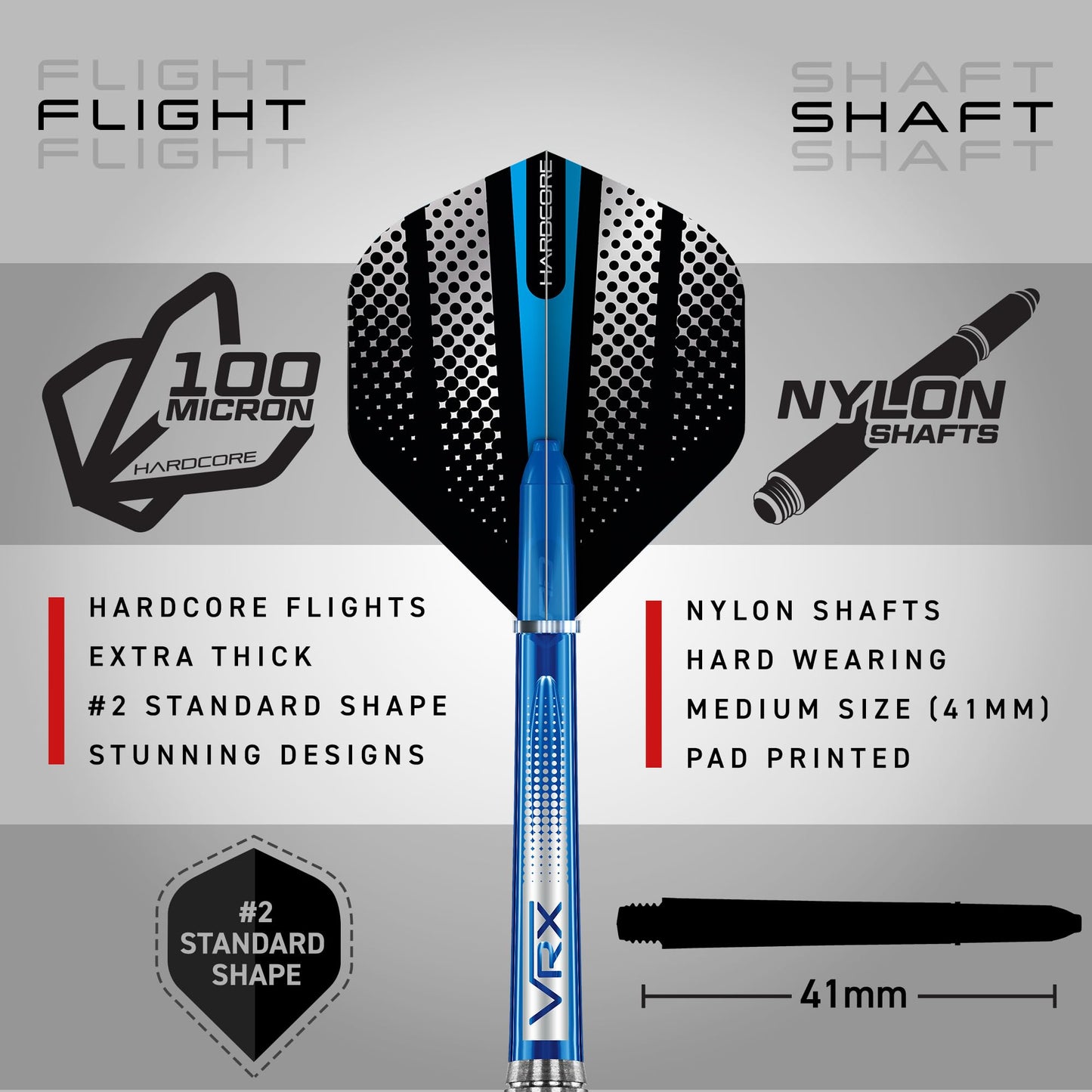 RED DRAGON Darts – Defenders Series - Professional 85% Tungsten Darts Set with Dart Flights and Dart Shafts (Stems) - Available in Triton Soft Tip 19g barrel / 21g Full Weight and Steel Tip 22g & 24g