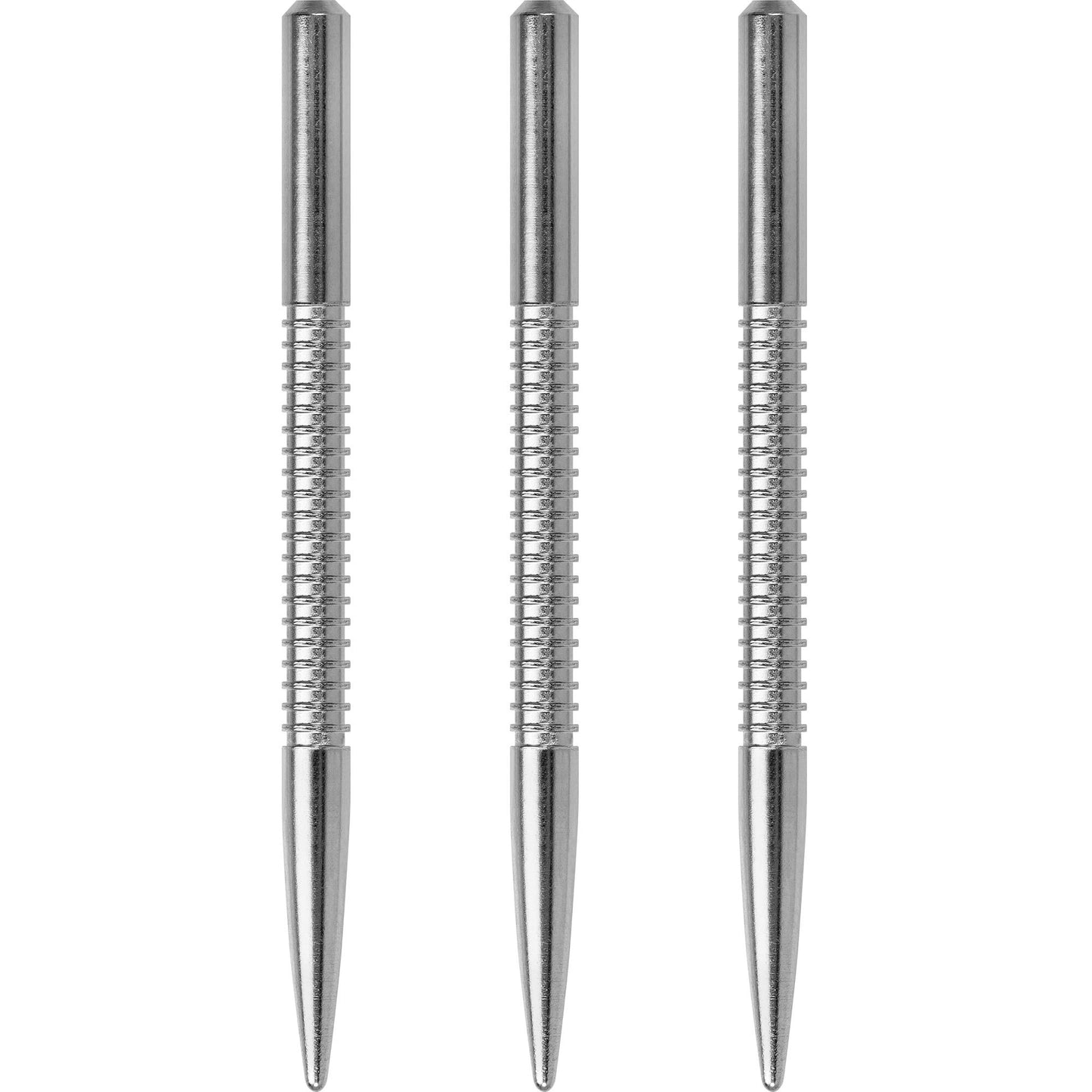 Mission Darts Probe Steel Tip Dart Points | Precision Engineered Spare Points | Available in Black and Silver, 32mm and 36mm, V1 and V2 Styles