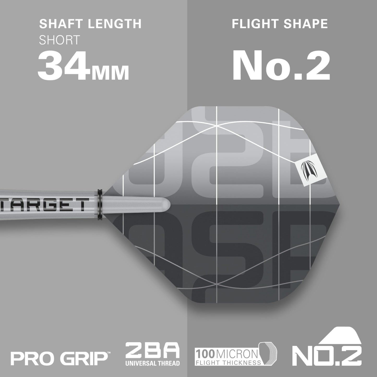 TARGET Darts Nathan Aspinall x ECHO 90% Tungsten Steel Tip Swiss Point Dart Set – ASP Player Edition Darts, Pro Grip Shafts & Pro Ultra No.2 Flights, SP Tool Included, Professional Darts Sets