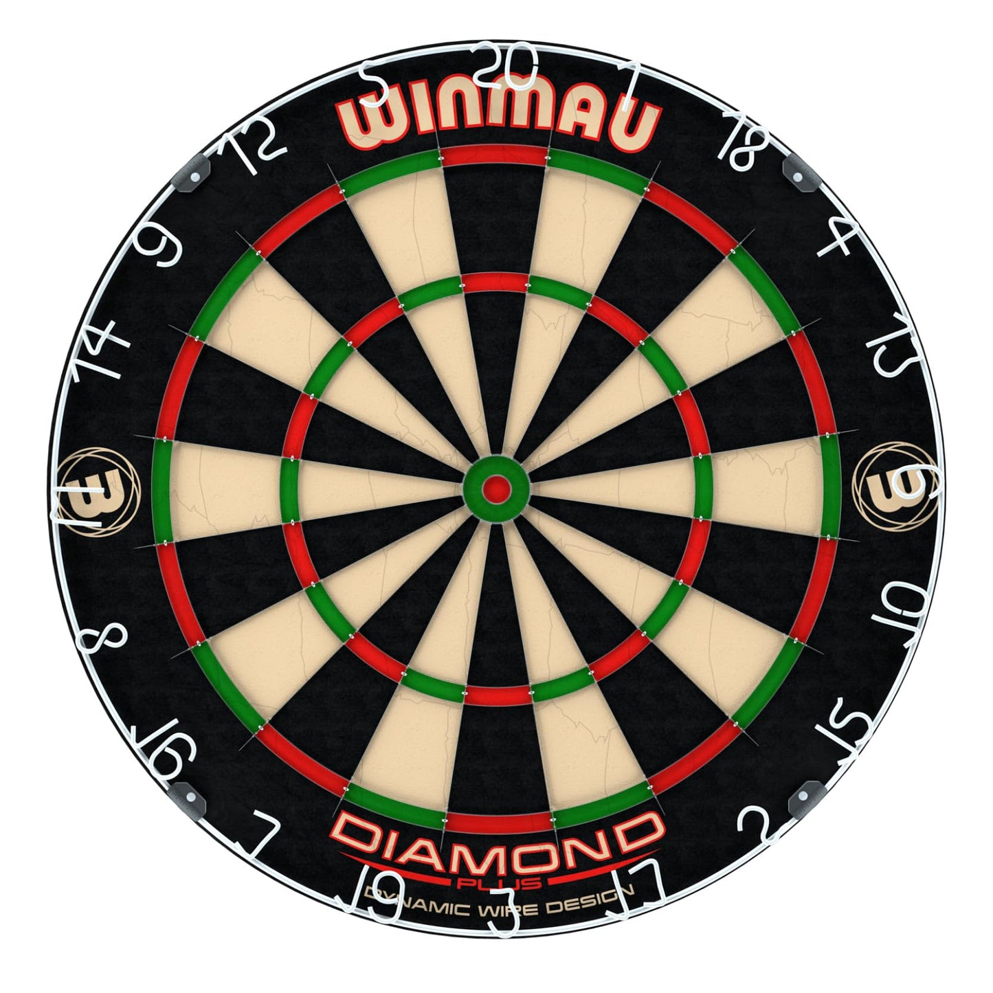 WINMAU Diamond Plus Professional Bristle Dartboard