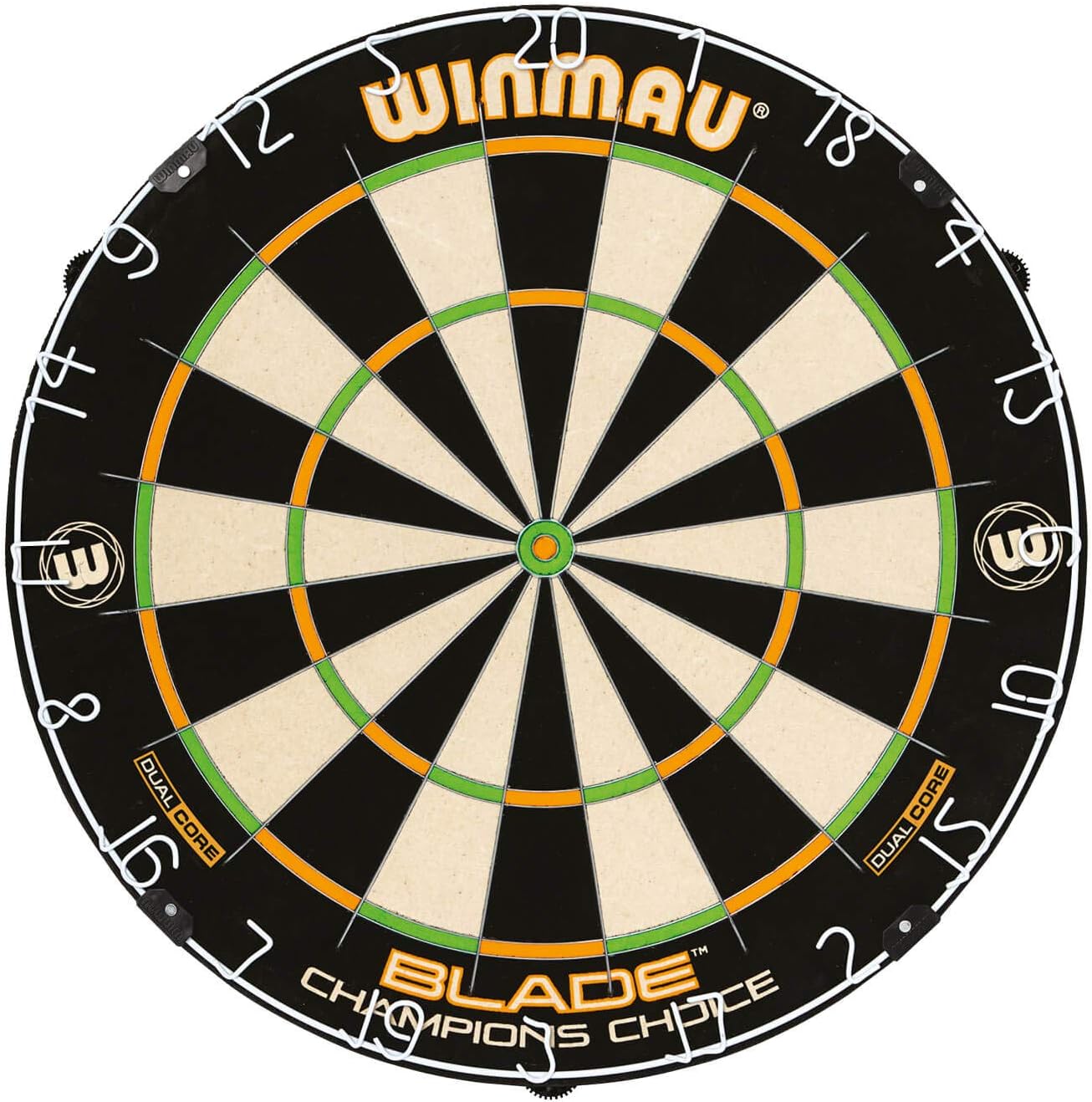 WINMAU Champions Choice Blade Technology Dual Core Ultimate Training Dartboard