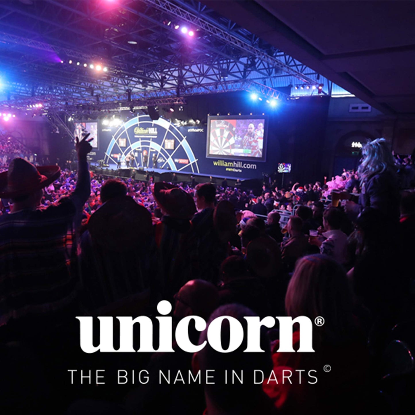 Unicorn Steel Tip Darts Set | Core Plus | Authentic 100% Brass Barrels