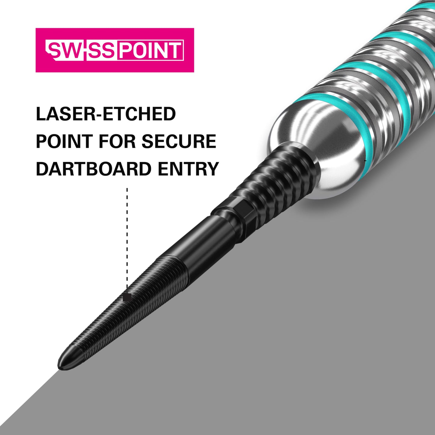 TARGET Darts Swiss Point Storm Dart Points, LNC (3 Pack Set of Tips) 26MM/30MM/35MM – Gold/Silver/Black | Change Dart Points, Swiss Storm Points, Professional Darts Accessories