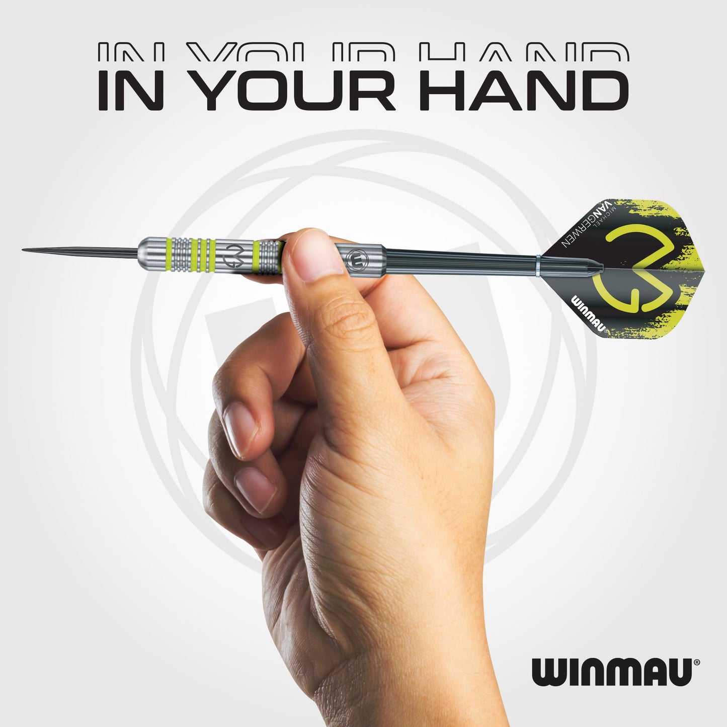 WINMAU Michael Van Gerwen MvG Gift Set - 50 Piece Dart Set with 4 Shafts, 4 Flights Plus Accessories