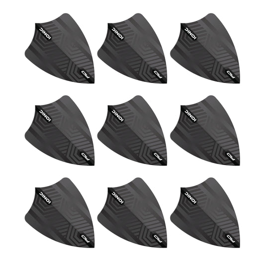 RED DRAGON Hardcore Freestyle Dart Flights- 3 Sets Per Pack (9 Dart Flights in total)