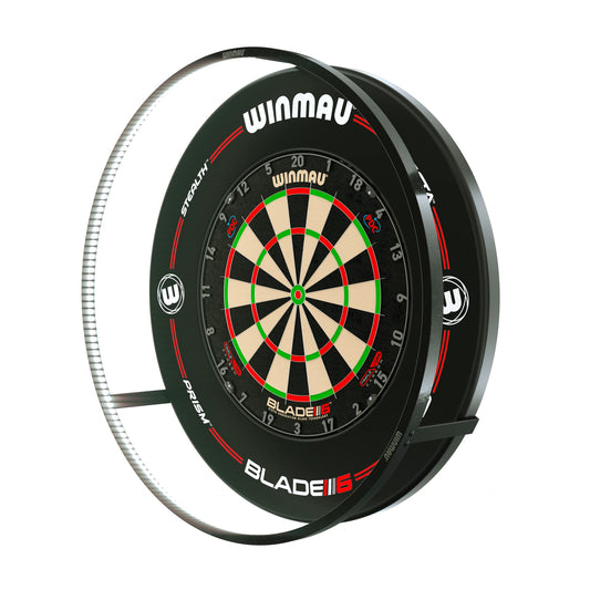 WINMAU Plasma Dartboard Light Range - Original Black Plasma Light | Plasma Ice White Light | Professional Darts Accessories | Available individually or as part of a bundle set