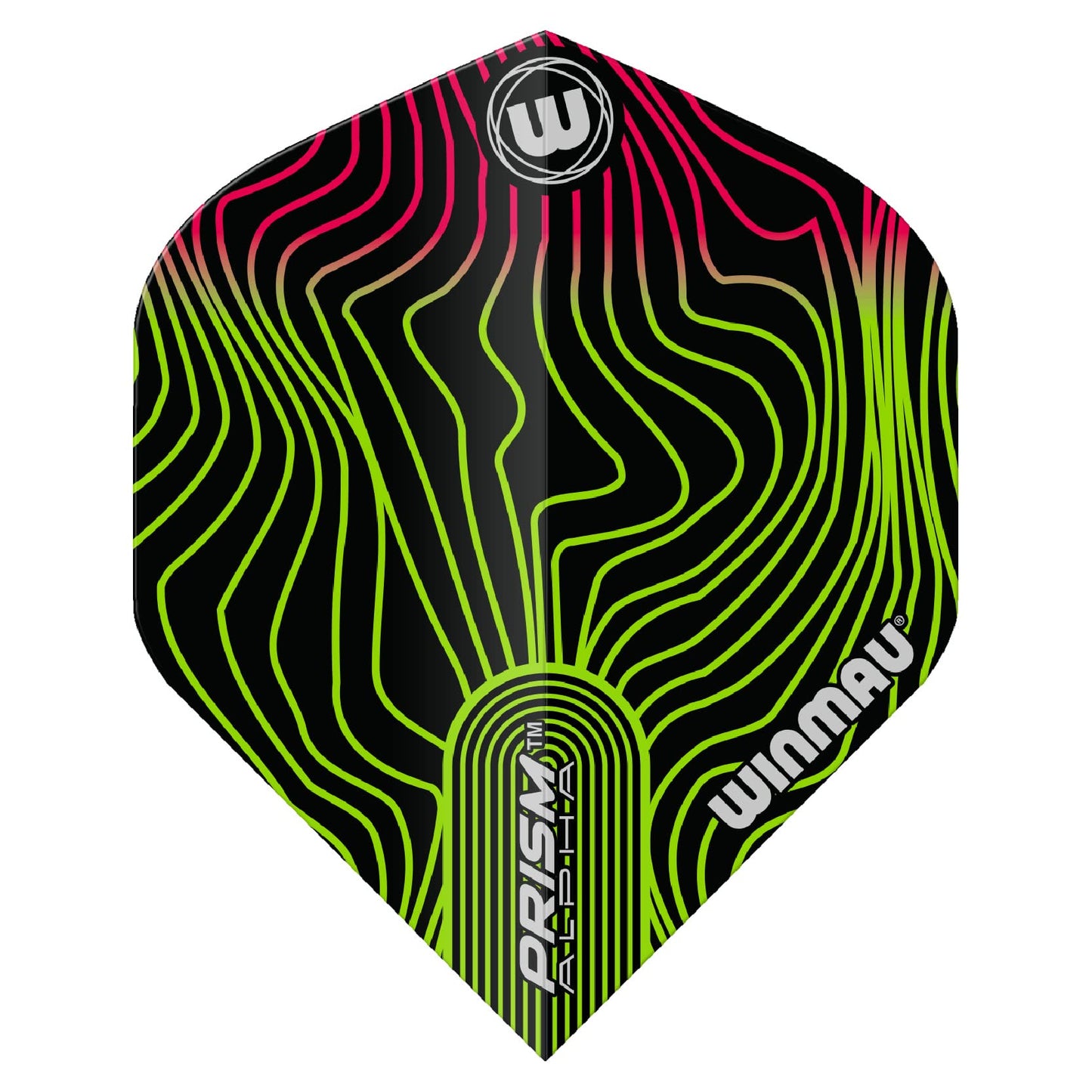 WINMAU Prism Alpha Solar Design Dart Flight Packs - 3 sets per pack (9 flights in total)