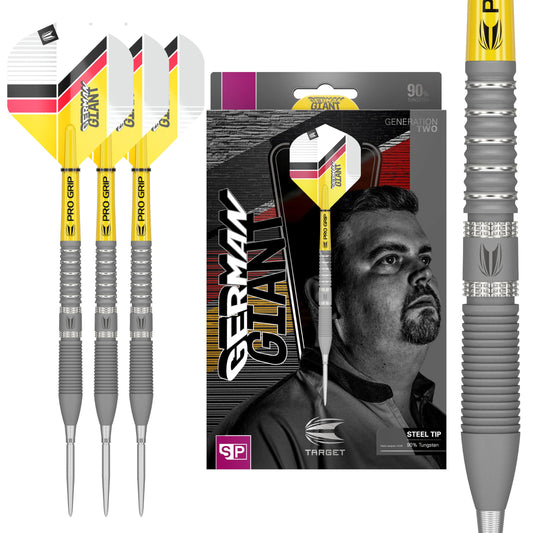 TARGET Darts Gabriel Clemens Gen 2 90% Tungsten Swiss Point Steel Tip Darts Set