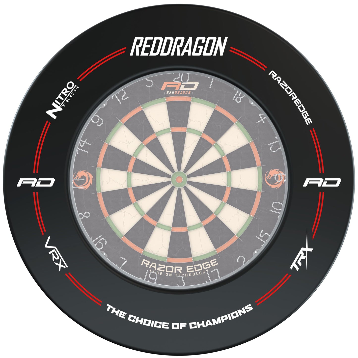Red Dragon Dartboard Surround
