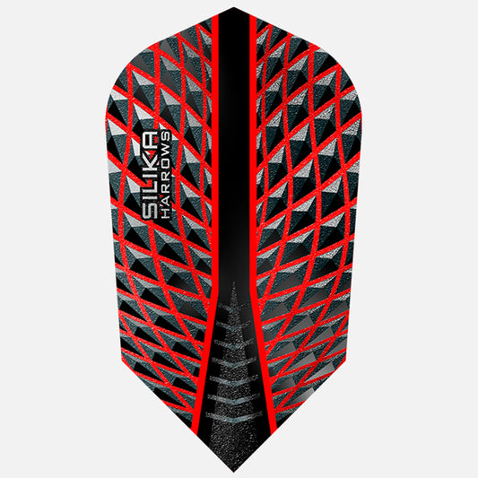 Harrows SILIKA SLIM | Set of 5 Premium Extra Strong Dart Flights (15 Flights)