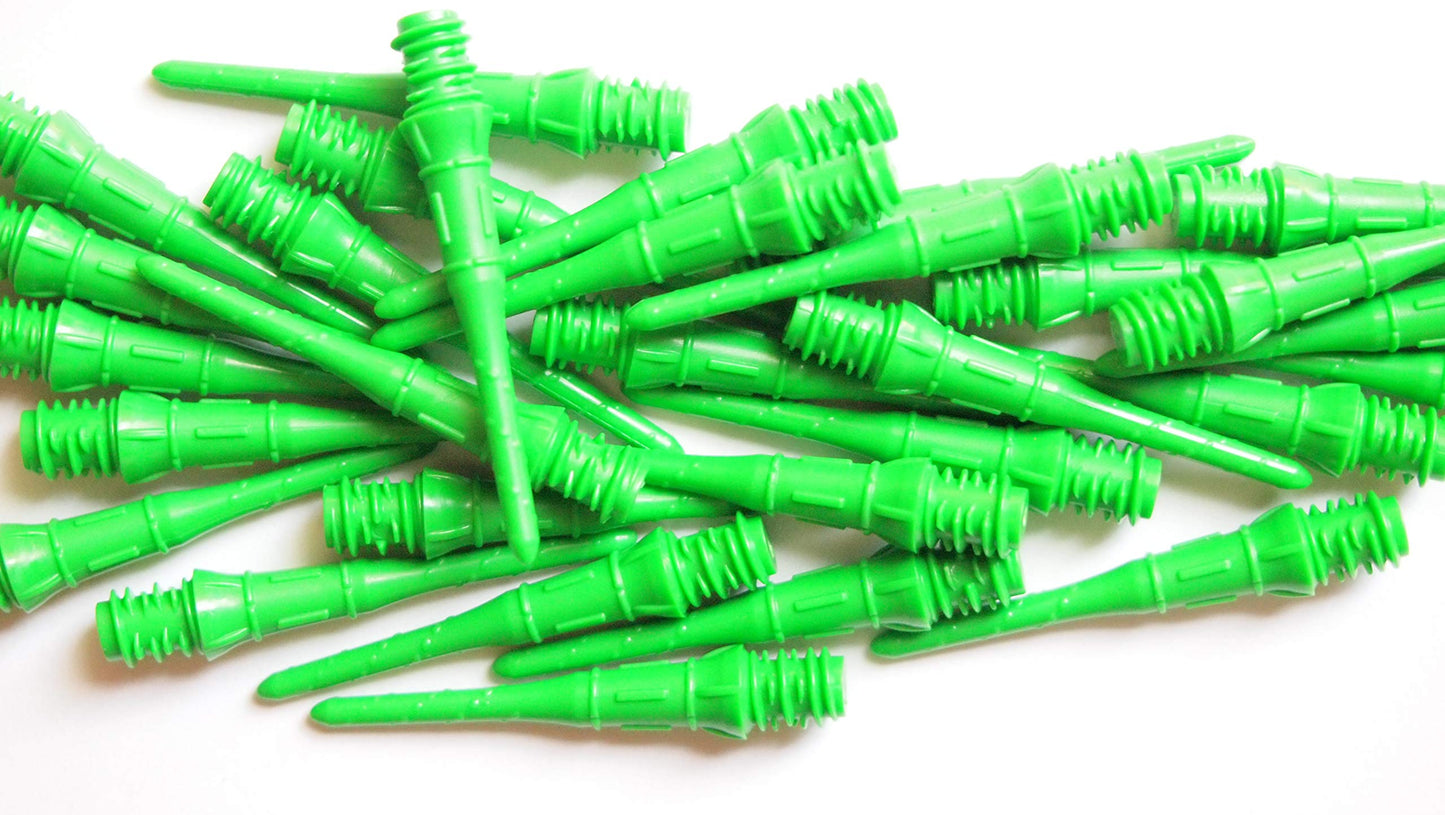 L.Style LSTYLE Dart Tips: Premium Lippoint - 2BA Standard Thread - Plastic Soft Tip Dart Points (30 and 60 Packs)