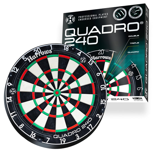 Harrows Dart Boards I Dartboard Official Size I Darts Board with Ultra Thin Knife Wire for Maximum Scoring I Compatible with Dart Board Stand, Dart Board Lighting, Dartboard Cabinet