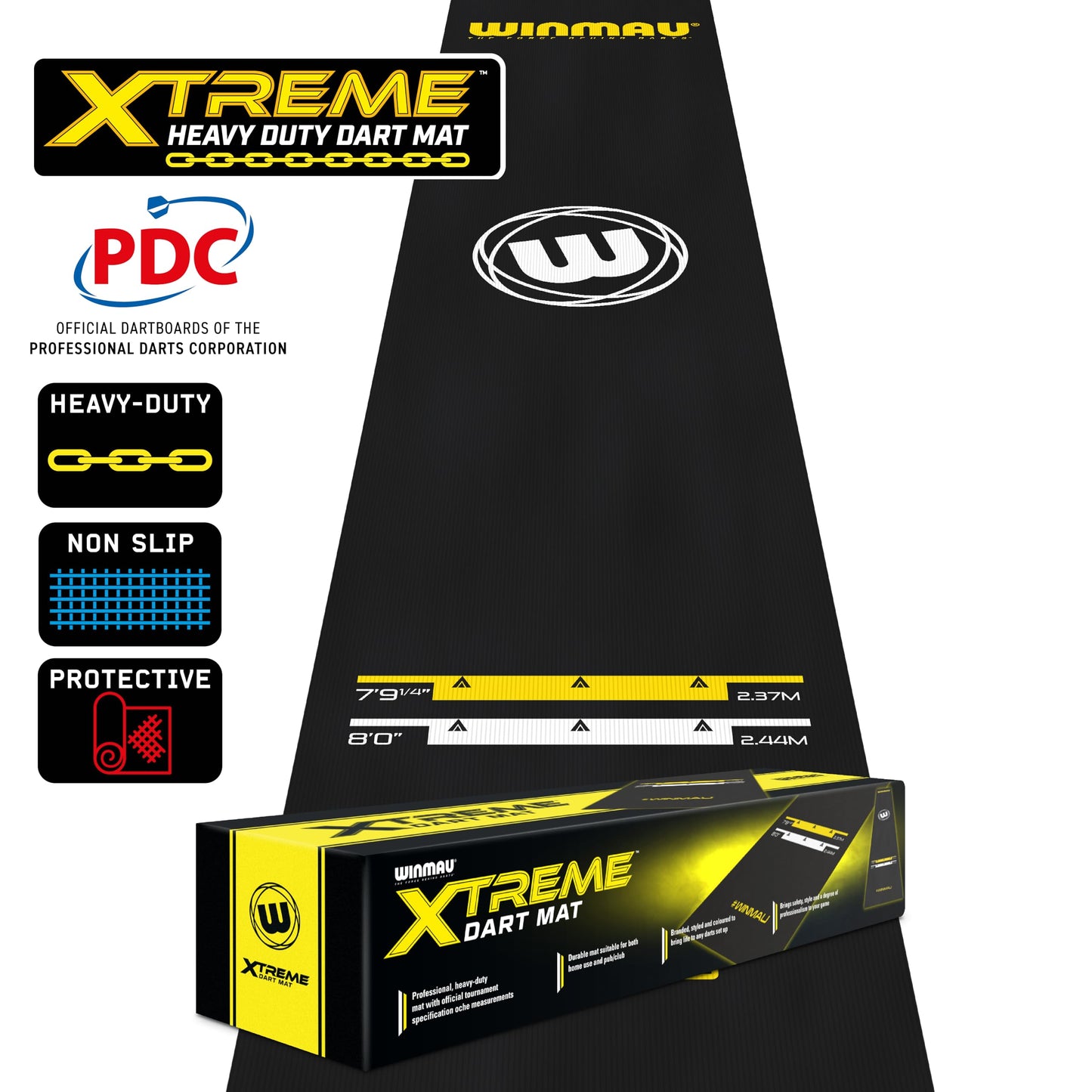 Winmau Darts Mats - with oche lines and protection for your floor