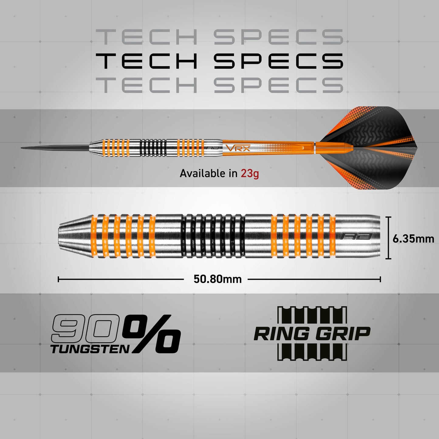 RED DRAGON Amberjack Tungsten Darts Set with Darts Flights & Dart Stems (Shafts) – Professional 90% Tungsten Premium Darts Set – Available in 22g, 23g, 24g, 25g, 26g, 27g, 28g, 30g