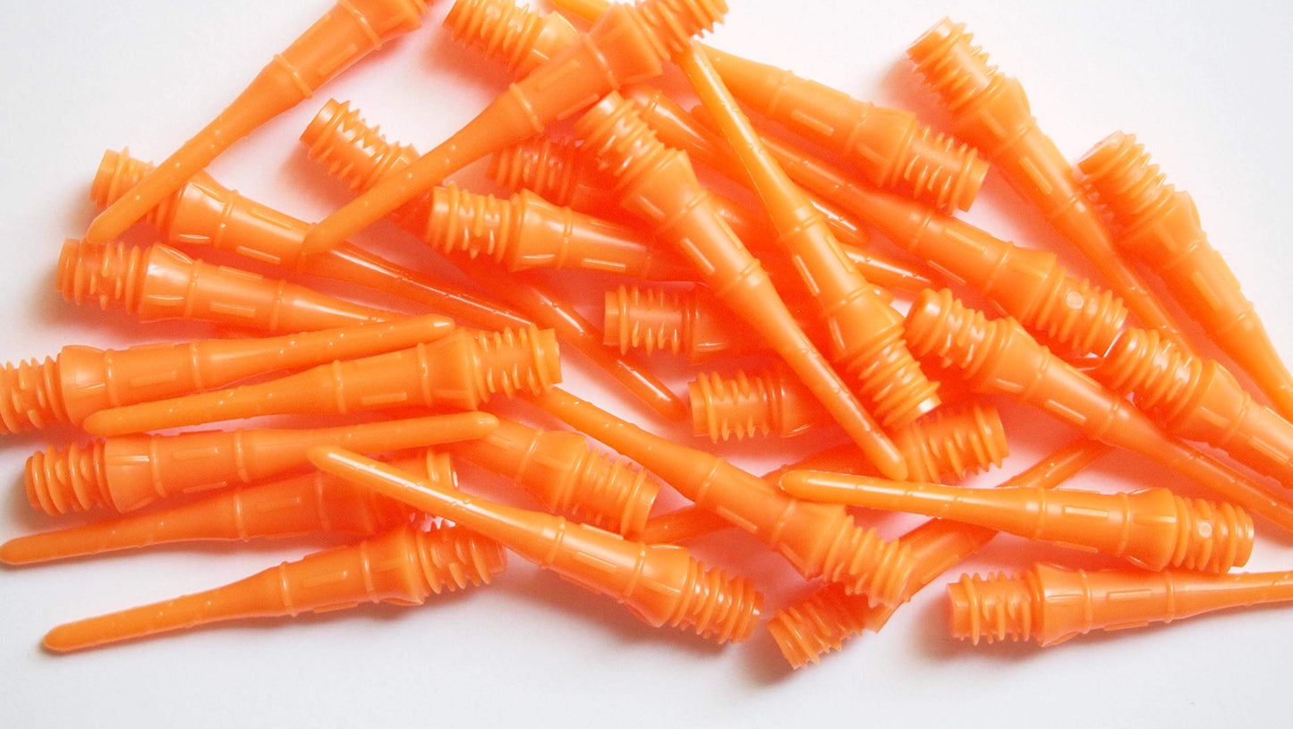 L.Style LSTYLE Dart Tips: Premium Lippoint - 2BA Standard Thread - Plastic Soft Tip Dart Points (30 and 60 Packs)